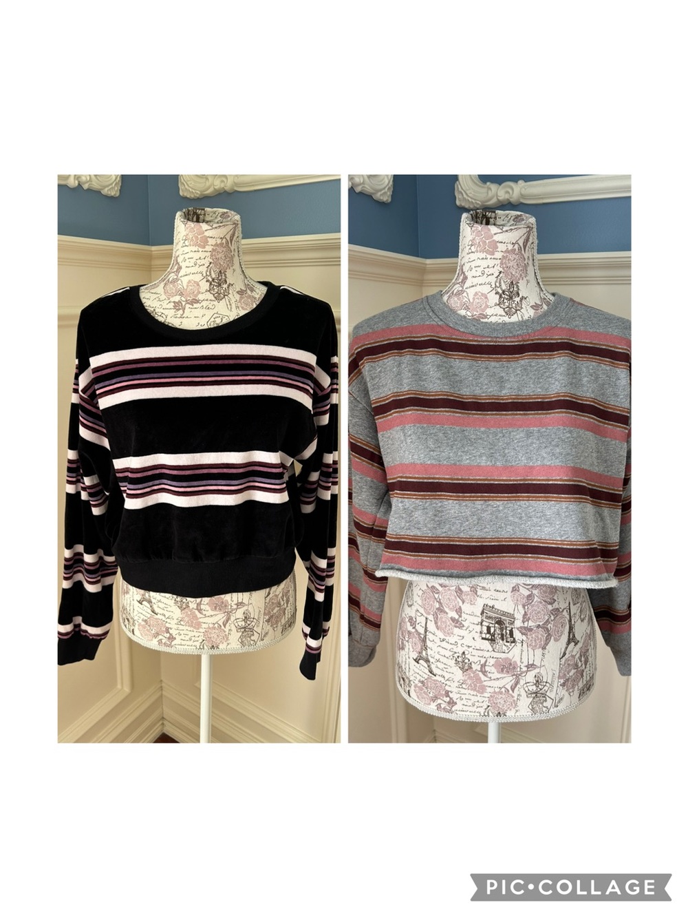 Cropped sweatshirt bundle XS/S